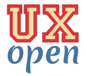 UX open logo image